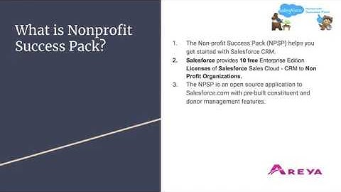 Introduction to Salesforce Non Profit Success Pack (NPSP)
