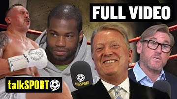 FULL VIDEO: Daniel Dubois and His Team Call for Justice after Low Blow Ruling Favours Usyk 🔥