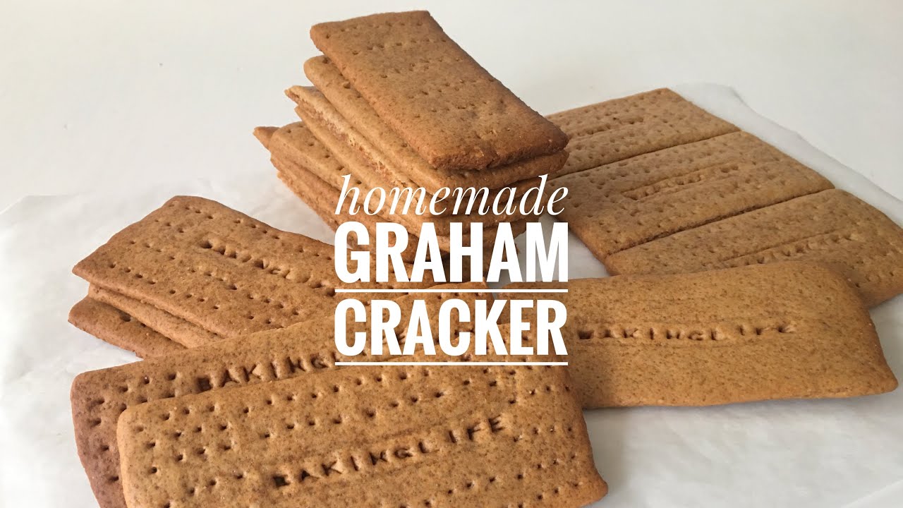 How to make Graham Cracker Homemade Graham Biscuit Recipe YouTube
