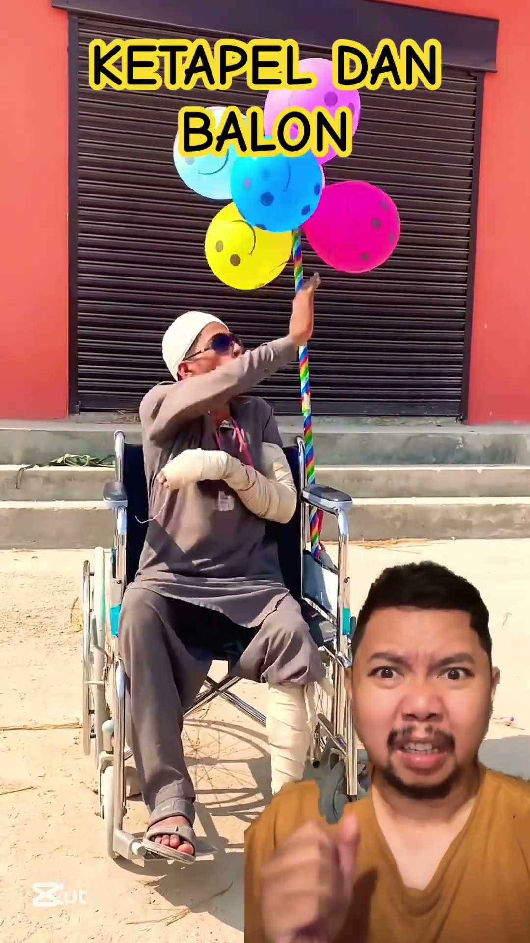 KETAPELIN BALON WARNA WARNI!!!?! #funny #comedy #viralvideo #trending #shortsfeed