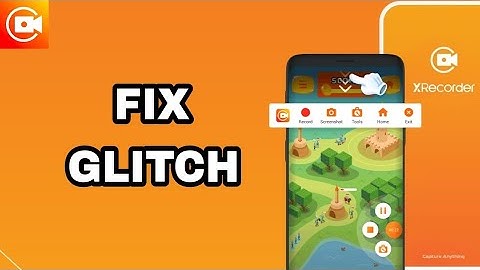How To Fix And Solve Glitch On Screen Recorder XRecorder App | Final Solution