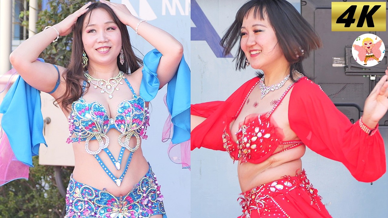4K】美しい大人ベリー 55まつり #8 ベリーダンス Belly Dance in Japan