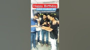 Happy Birthday sahil madaan sir #ssc #happybirthday #ssccgl2025