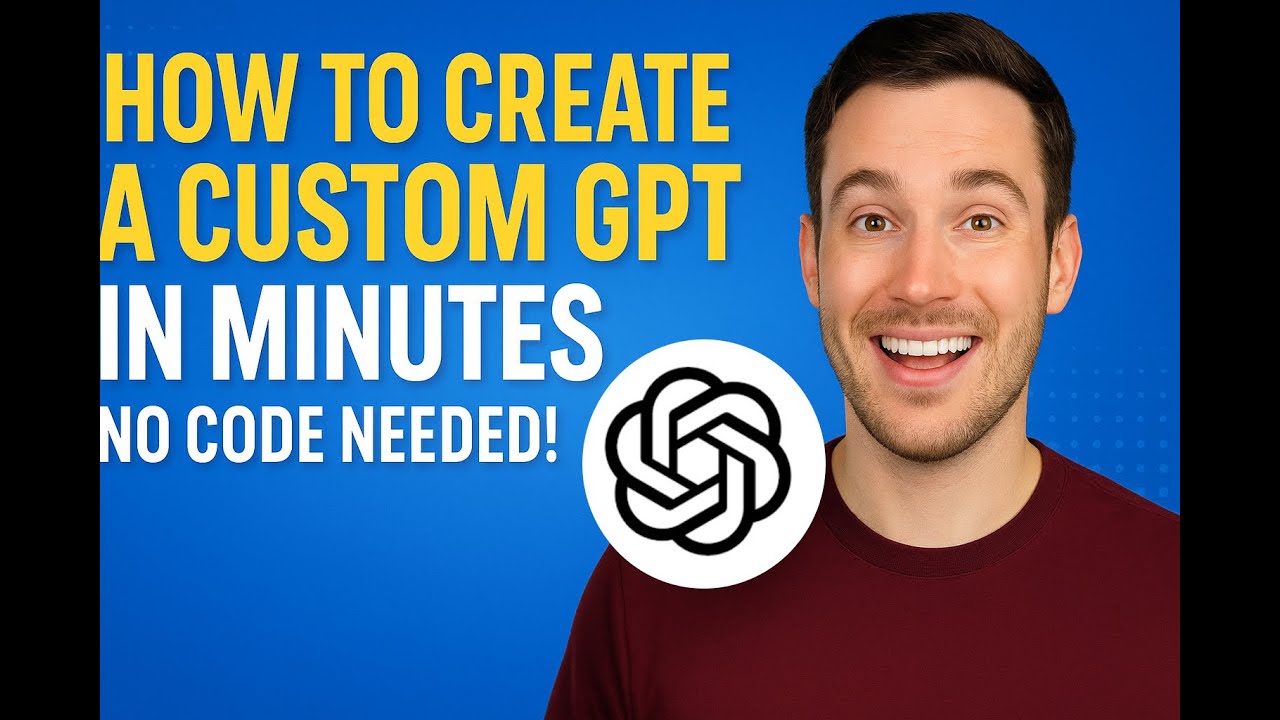 How to Create a Custom GPT in Minutes No Code Needed! - YouTube