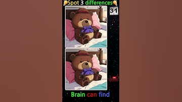 Brain Test Game , Can you find 3 differences? [S27]