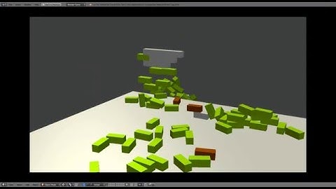 Blender Game Engine: Real-Time Destruction