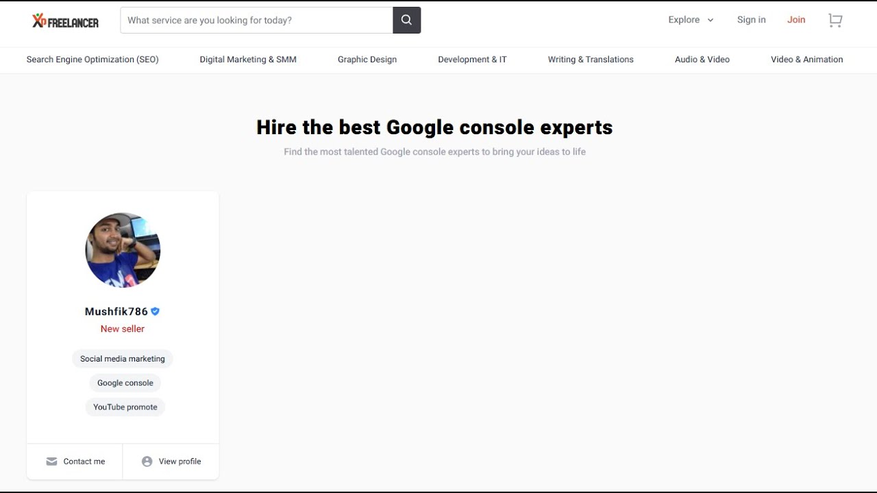 Hire the Best Google Console Experts to Boost Your Website's SEO