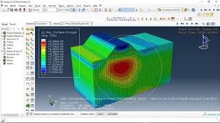 Simulation sequential embankment construction and earthquake analysis after it in Abaqus