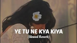 YE TU NE KYA KIYA | Slowed & Reverb|#youtube #song #lofi