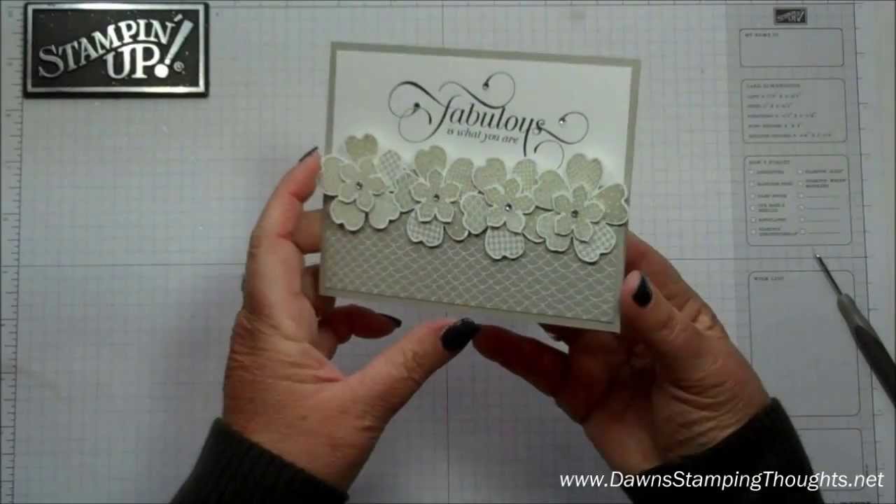 Million & One flower card with Dawn - YouTube