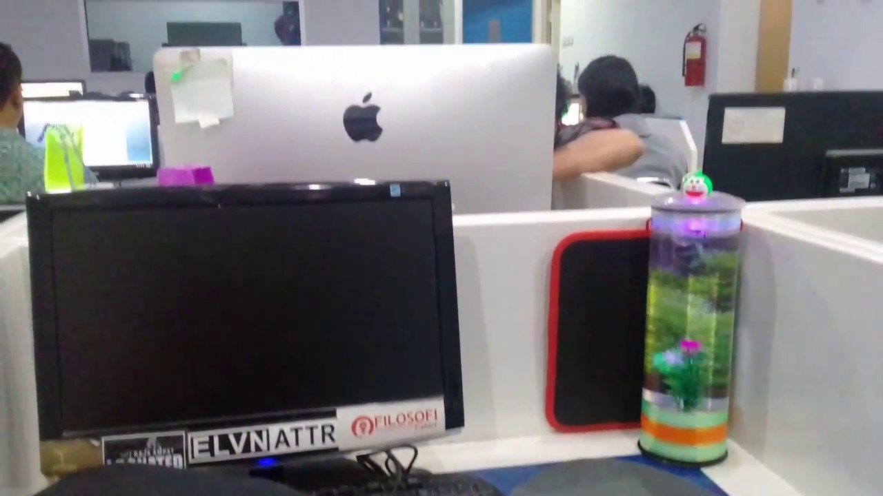 LUCU AQUARIUM  MINI UNTUK HIASAN MEJA  KANTOR YouTube