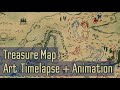 a treasure lost and a treasure found anew ✦ krita ✦ #closedspecies #arpg #art #timelapse