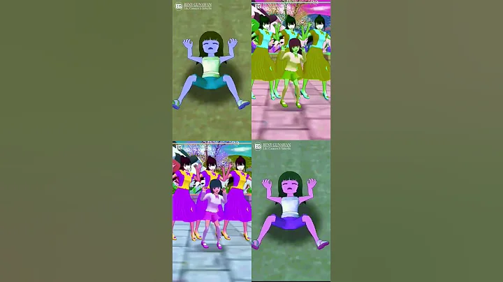 Which one do you like ? Sakura School Simulator Part 907 #shorts - Coffin Dance Song Cover