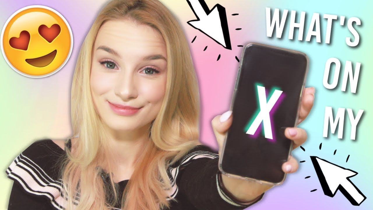 WHAT'S ON MY IPHONE ?! 😍 Adrianna Skon ⭐️ 2018