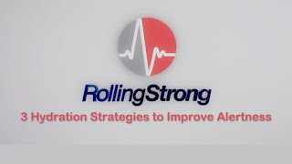 3 Hydration Strategies to Improve Alertness
