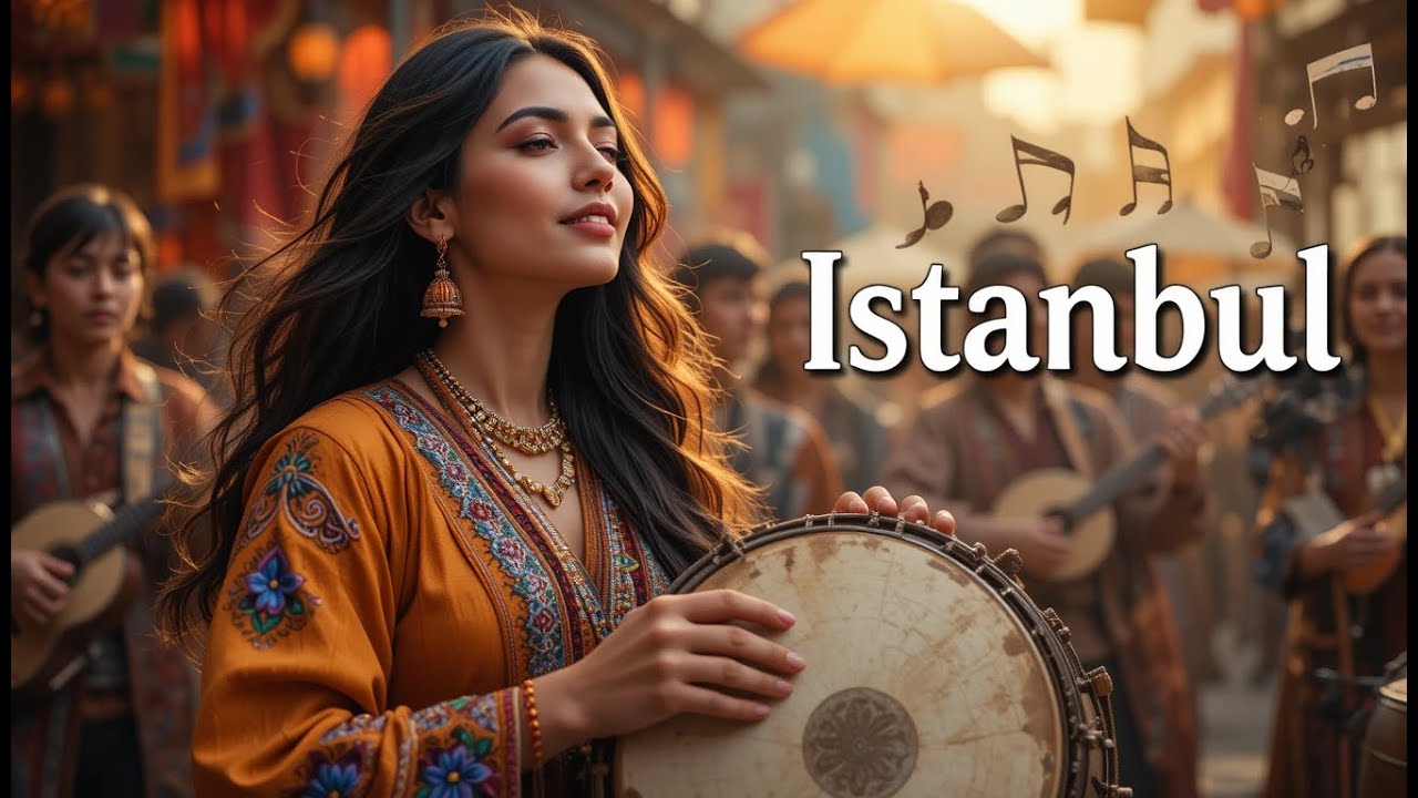 Beautiful Arabic Turkish Instrumental | Istanbul Fusion Music for Relaxation & Mindfulnes 🌜