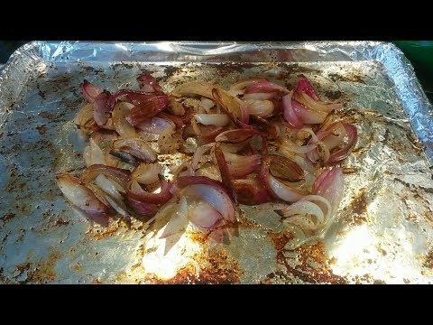 J Cooks - Roasted Caramelized Red Onions (Aug 2017)