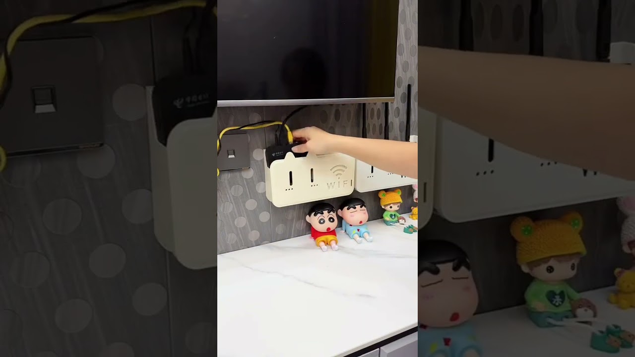 Wall Mounted WiFi Router Holder 