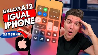 FICOU IGUAL😍 TEMA IPHONE IOS para SAMSUNG GALAXY A12 | PERSONALIZAÇÃO de CELUALR ANDROID screenshot 3