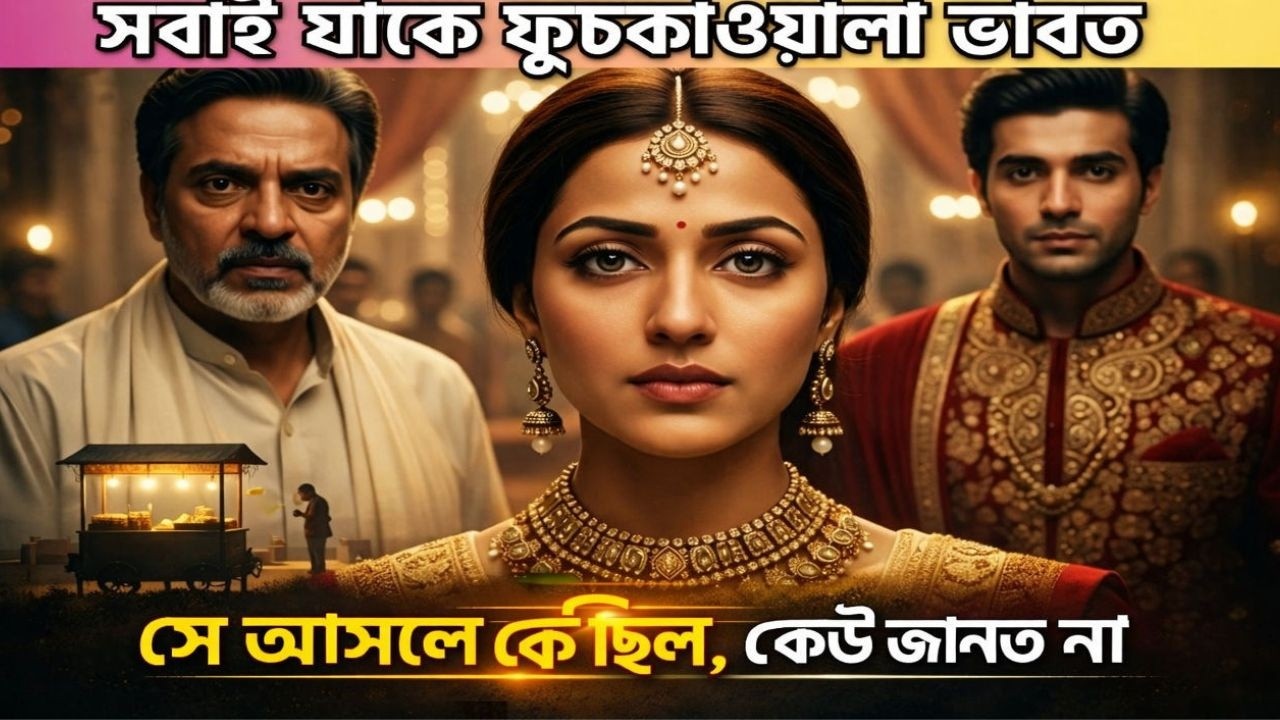 সবাই যাকে ফুচকাওয়ালা ভাবতো বিয়ের পর জানা সত্যটা সে কোনোদিন ভুলতে পারেনি | Bangla Emotional Story
