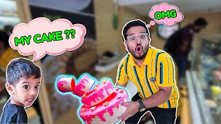 Shaurya Ka Cake Gir Gaya | Shaurya Birthday Vlog | Hungry Birds Inside