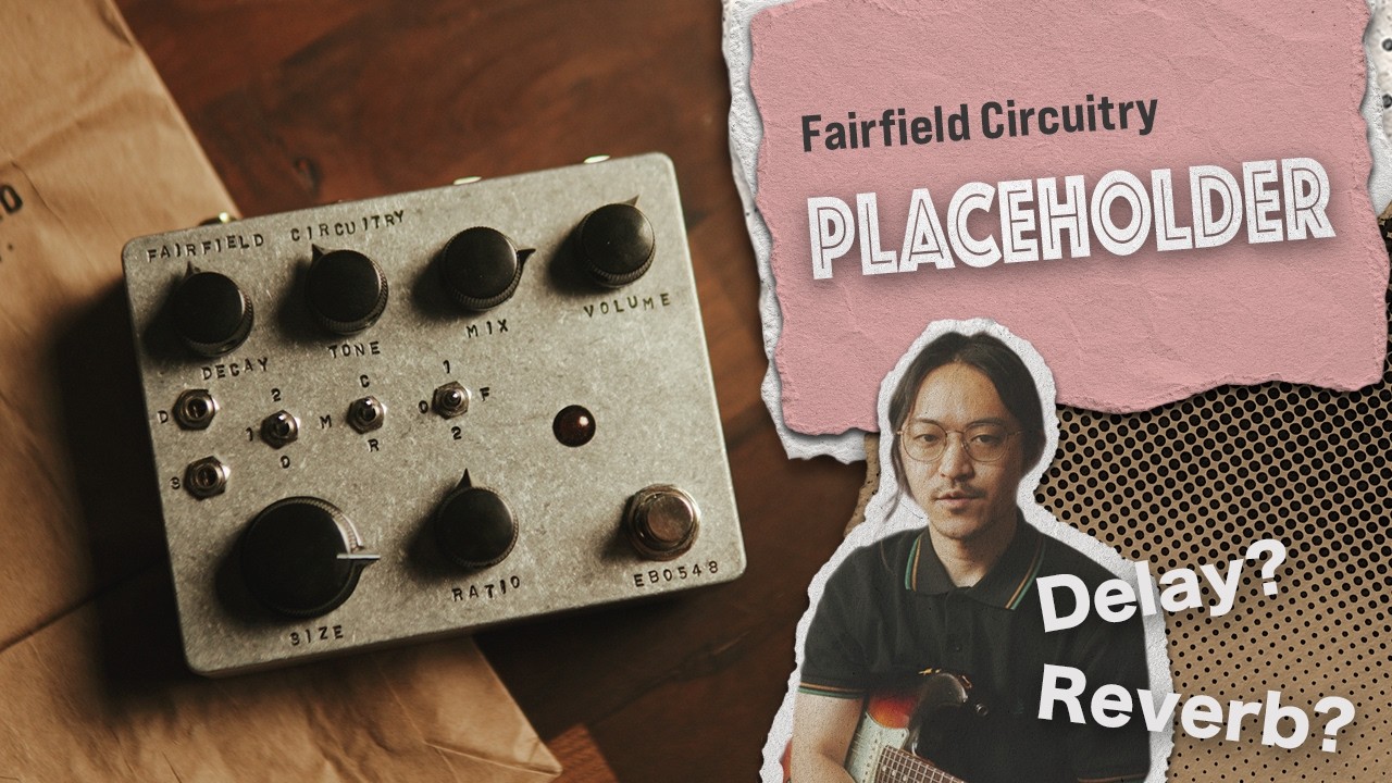 DelayなのかReverbなのか？ Fairfield Circuitry Placeholder - YouTube