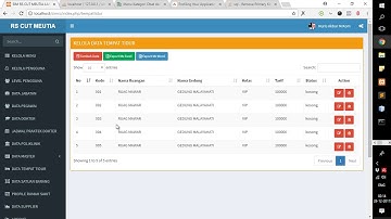 Sistem Informasi Rumah Sakit - Update Modul Tempat Tidur