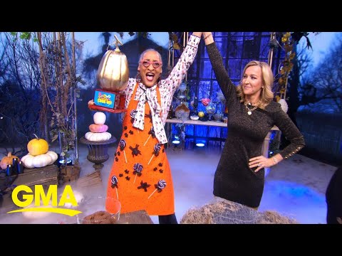 Carla hall, buddy valastro face-off in halloween cook-off l gma