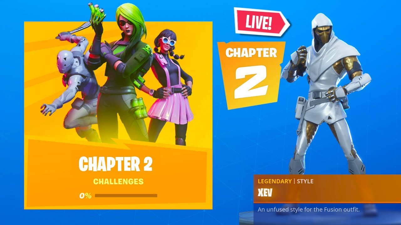 New Fortnite Chapter 2 Battle Pass Tier 100 New Chapter 2 Map