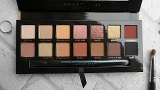 ABH Soft Glam Palette Full Swatches | Jasmine McRae ABH Soft Glam Palette Full Swatches | Jasmine McRae