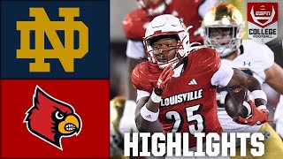 Notre Dame Fighting Irish vs. Louisville Cardinals | Full Game Highlights