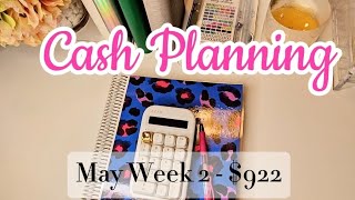 Cash Planning | $922 |  Budget with Me | Zero-Based Budgeting | Debt Free Journey
