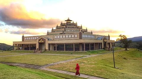 Qual a função do templo budista?