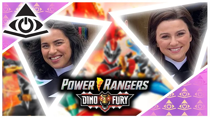 Power Rangers Dino Fury Tessa Rao and Hunter Deno ...