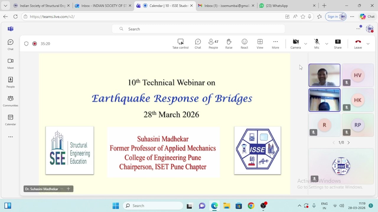 10- ISSE WEBINAR FOR STUDENT on 28th March 2026
