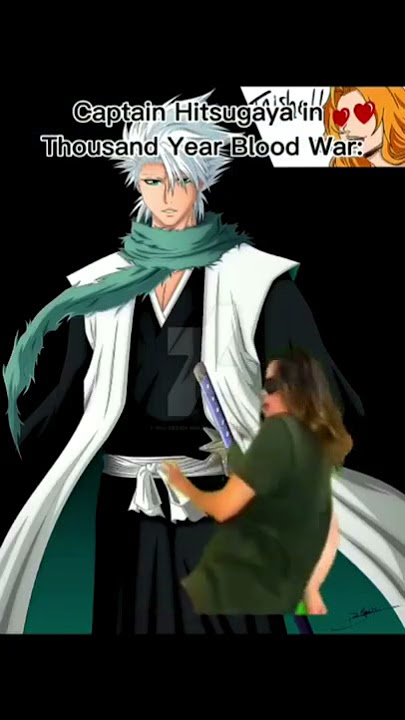 Captain Hitsugaya Transformation 🥶 #shorts