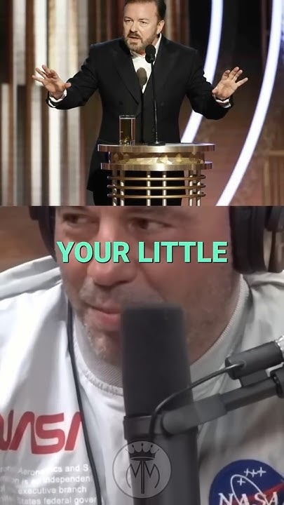 Joe Rogan on Ricky Gervais: Fearless Commentary on Hollywood - YouTube
