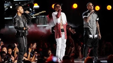 August Alsina - I Luv This Shit Remix Live ft Trey Songz, Chris Brown