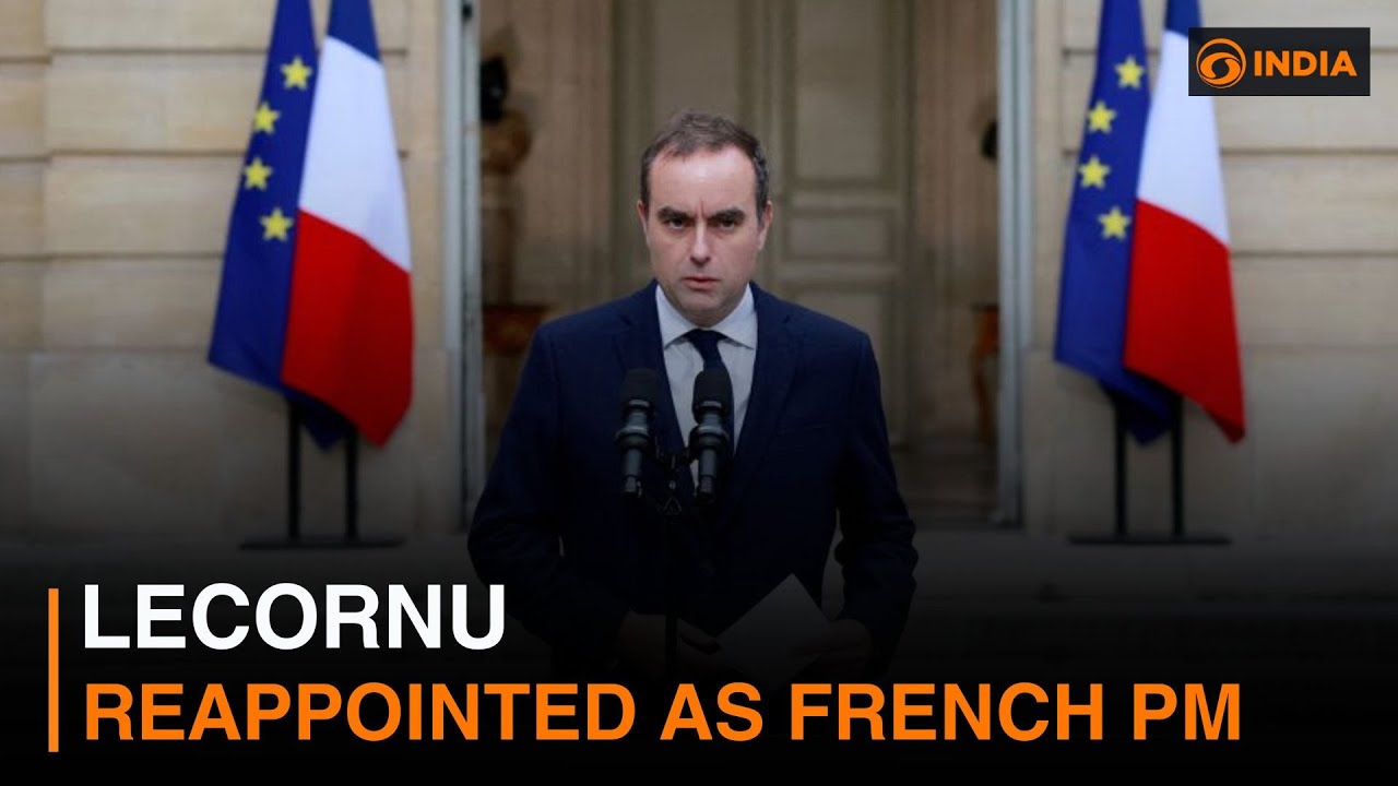 Lecornu reappointed as French PM & more l DD India News Hour