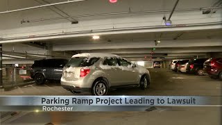 Potential for future lawsuit between Rochester and newest parking ramp designer