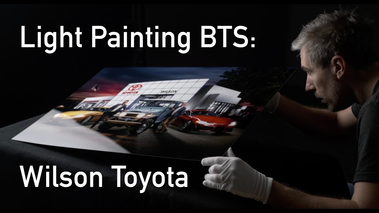 Behind The Scenes: Wilson Toyota Light Painting