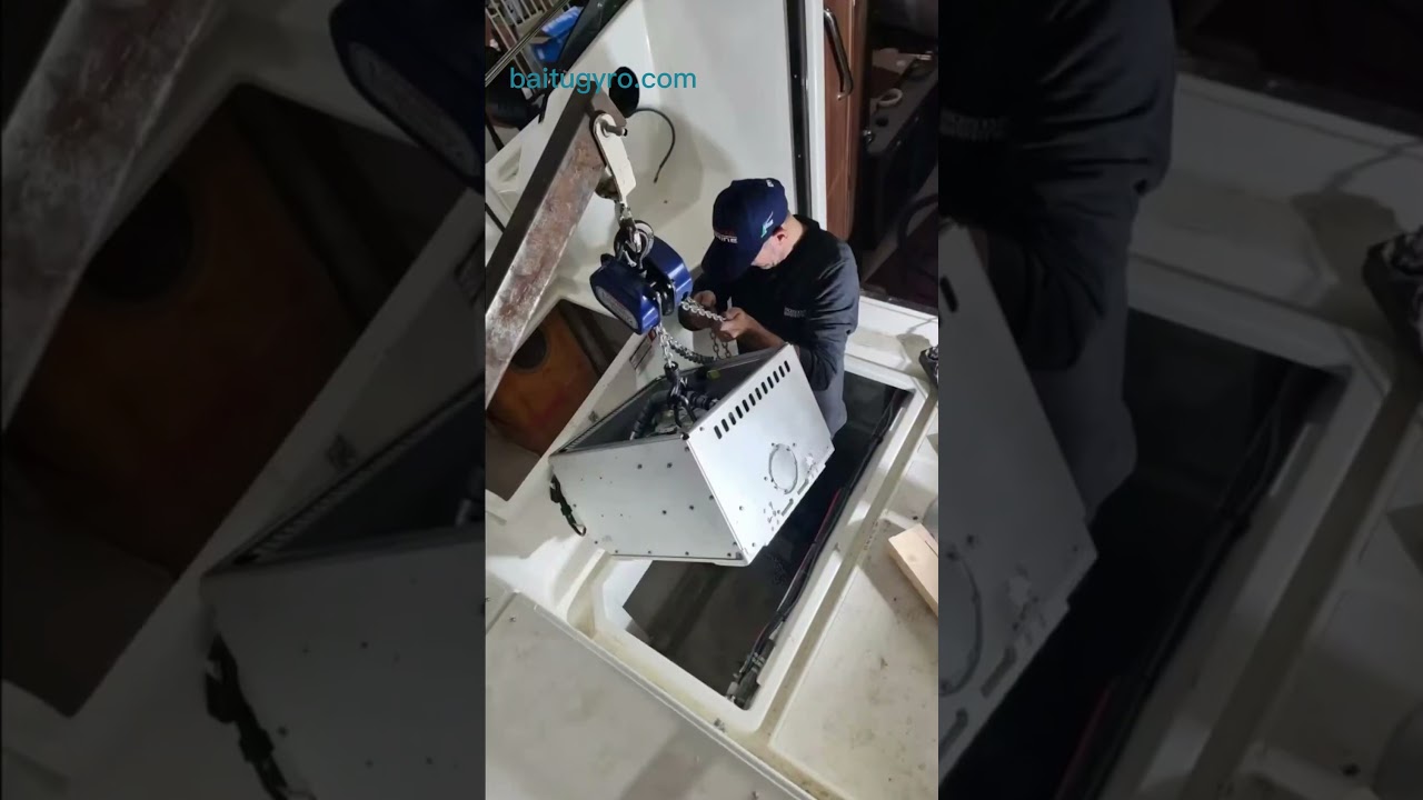 ZJ1 Gyro Stabilizer Installation on Balt Yacht 818 Titanium | Smooth Sailing in Antalya, Turkey