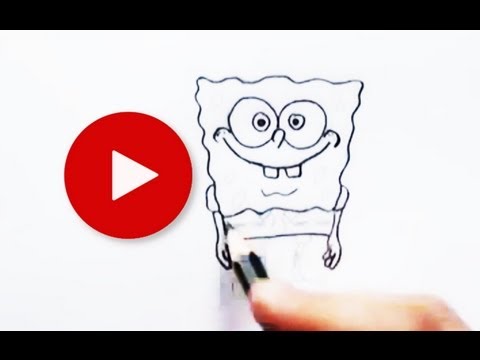 วีดีโอ: วิธีการวาด SpongeBob ด้วยดินสอ