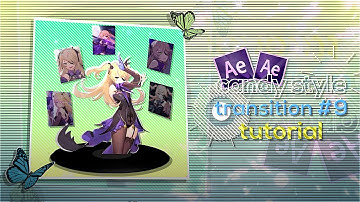 CANDY STYLE 3D TRANSITION IDEAS #10 | 3D TUTORIAL | AFTER EFFECTS