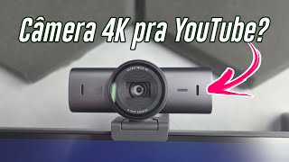 Webcam Como Câmera Pra Youtube? Teste Da Logitech Mx Brio
