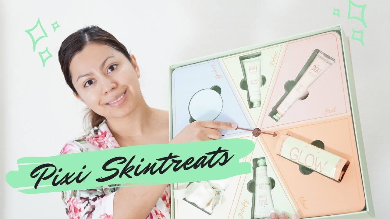 Pixi /Pixi Skincare line Review/ New Pixi Products/ Peel & Polish/T-zone Mask