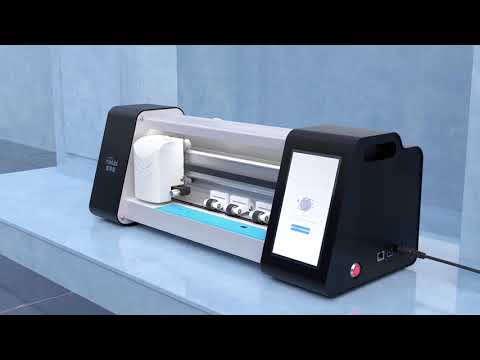 Плотер для нарезки гидрогелевой пленки MTB-180T, автоматический станок для защиты смартфонов и часов, видео 2