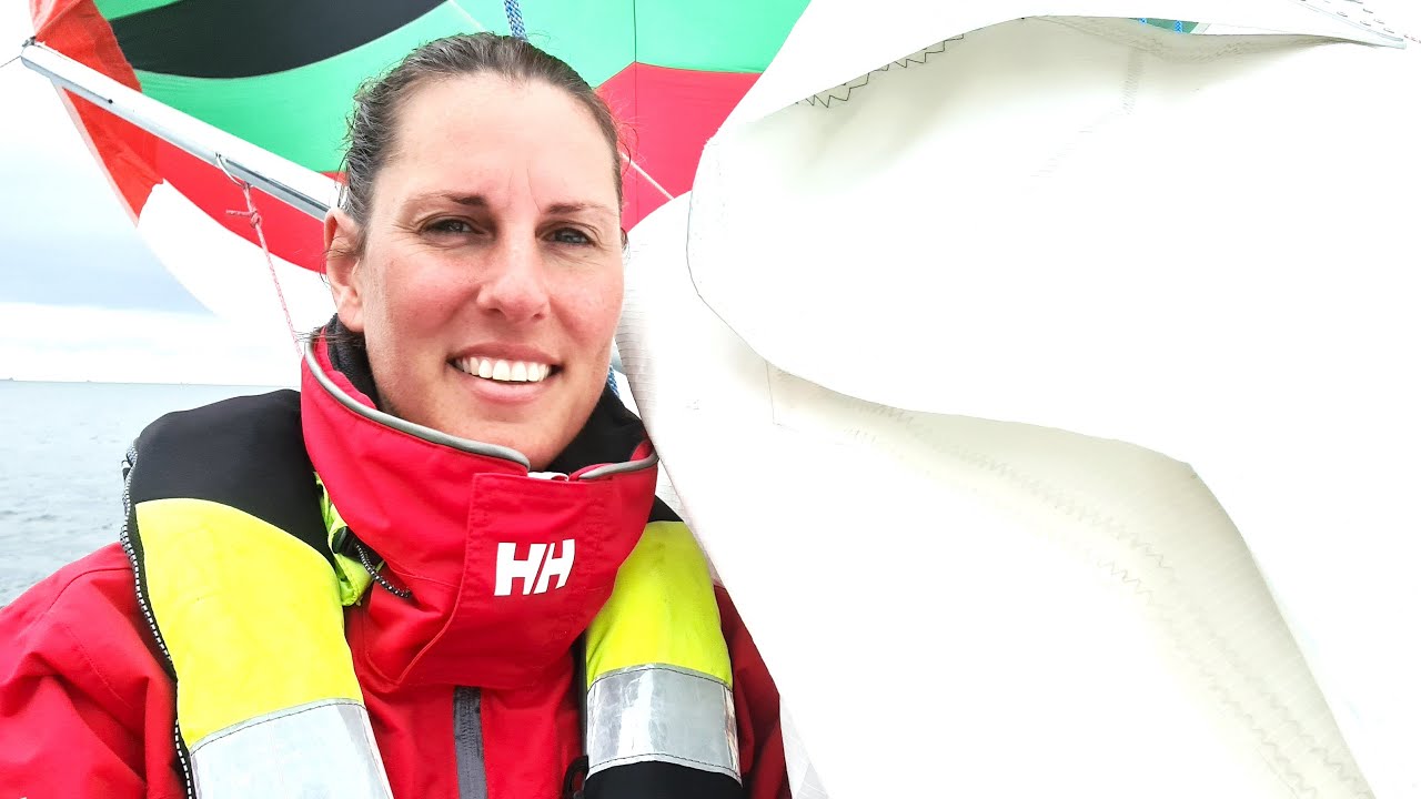 ГЕРМАНИЯ ВПЕРЕДИ! Прибытие в Хайлигенхафен с супермокрым спинакером! #35