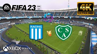 Fifa 23 - Racing Club Vs Sarmiento Liga Argentina Next Gen - Series X 4K 60Fps