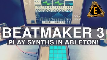 Using Beatmaker 3 to Play Synths in Ableton Live!